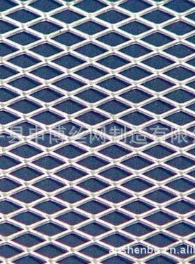 专业生产0.8mm 1.0m厚 3x6 5x10菱形孔钛板网  斜拉钛板网