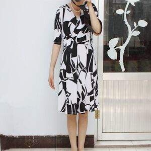 外贸原单夏季新款女装正品女士韩版时尚修身显瘦v领冰丝连衣裙女