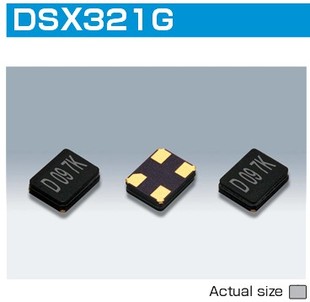 10MHZ DSX321G 10.000MHZ 4脚 10M 3225 低频 无源贴片晶体谐振器