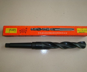 正品 河南一工HSS高速钢黑色锥柄麻花钻头20 27.5 25*400