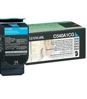 【原装】利盟C540粉盒青色C540A1CG C544dw/X544 打印机 粉盒