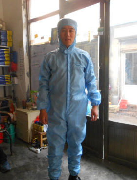 可洗连体防静电服