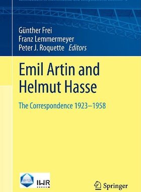 【预订】Emil Artin and Helmut Hasse