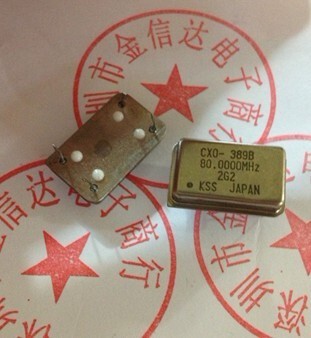 现货原装 80MHZ OSC 直插 有源 晶振 长方形 钟振 80.000M DIP-14