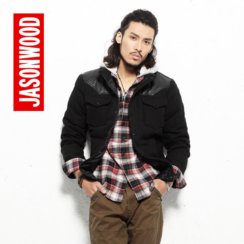 清倉 1.4折起 JASONWOOD專櫃 秋冬男裝短棉服1241326020在類目 男裝, 棉衣中 - 來自Buy2taobao.com提供專業的淘寶代購服務