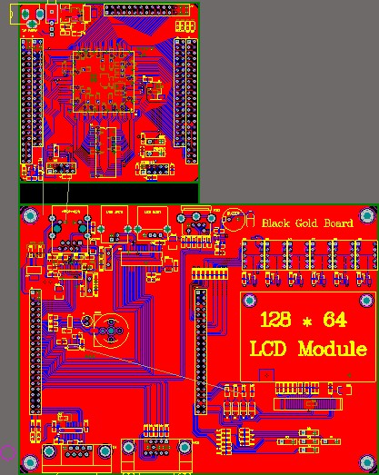 Cyclone II FPGA EP2C8Q208开发板原理图PCB Cyclone2电路图pcb