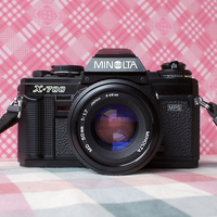 MINOLTA美能达X700+MD50/1.7大光圈135胶片单反相机 复古学生入门