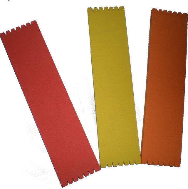 泡沫线板 钓鱼绕线板 手杆收线板鱼线板子渔具8x33厘米1.5元/个