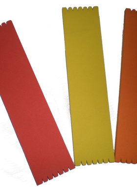 泡沫线板 钓鱼绕线板 手杆收线板鱼线板子渔具8X33厘米1.5元/个