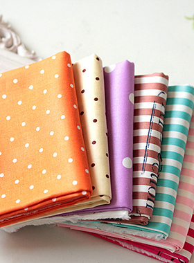 7折 手工DIY棉布/进口拼布料/日本LECIEN露香印花布 1/4码 0523-8