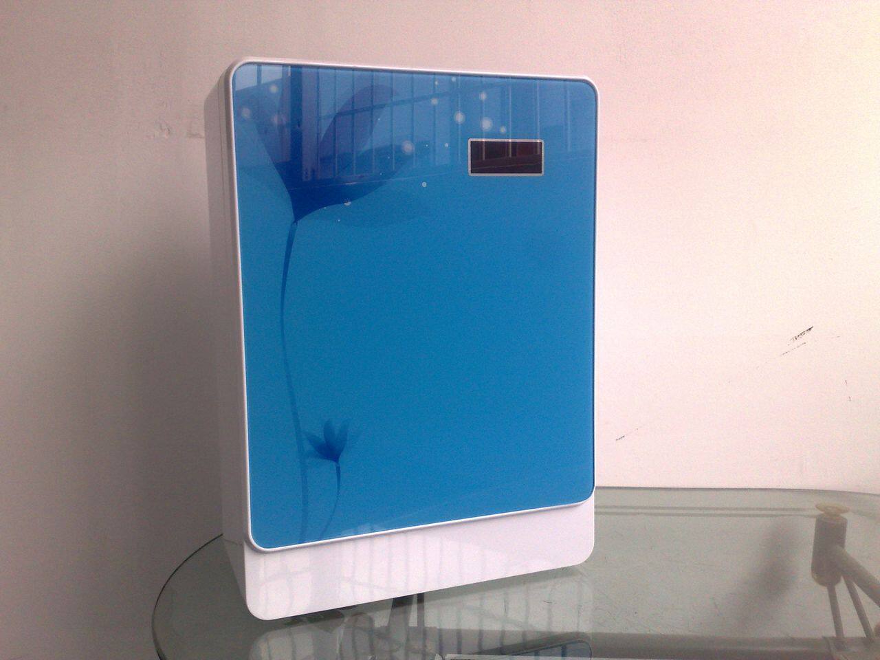 特价能量机净水机蓝色经典纯水机外壳 净水器塑料外壳 箱式机外壳