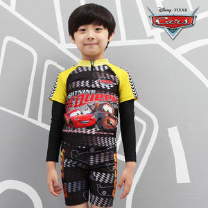 新款 韩国进口正品代购 儿童男童分体泳衣+