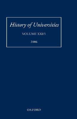 【预售】History of Universities: Volume XXI/1