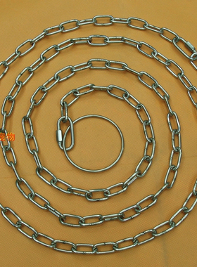 【终结暴利】高档304不锈钢狗链条￠5*3.3米LQAZ06Q50330转环款