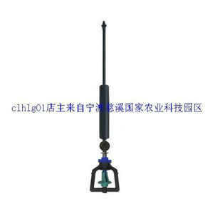 。倒挂蓝嘴旋转微喷+防滴器套装 微喷 洒水 浇花 4*7毛管浇水