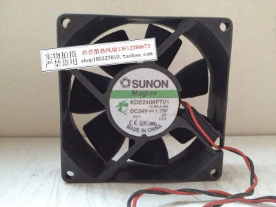 原装正品 SUNON建准轴流风机 KDE2408PTV1 DC24V 8025 1.7W