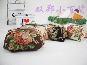 清仓亏本处理买六一小巧玲珑蔷薇花-702零钱包系列位硬币花朵风范