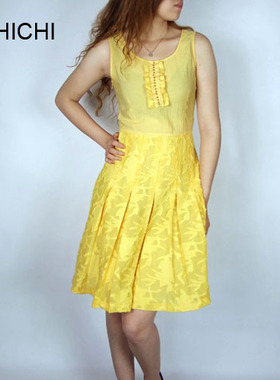 专柜正品 珂曼品牌 夏装修身背心裙 连衣裙 原899 清仓特价