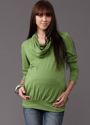 买2送1 皇冠正品台湾妈妈喂mamawy 假2件羅馬領孕哺上衣 孕哺两用