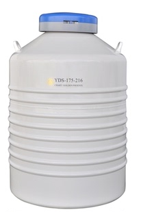 液氮罐YDS 175 液氮生物容器 成都金凤配多层方提筒 216