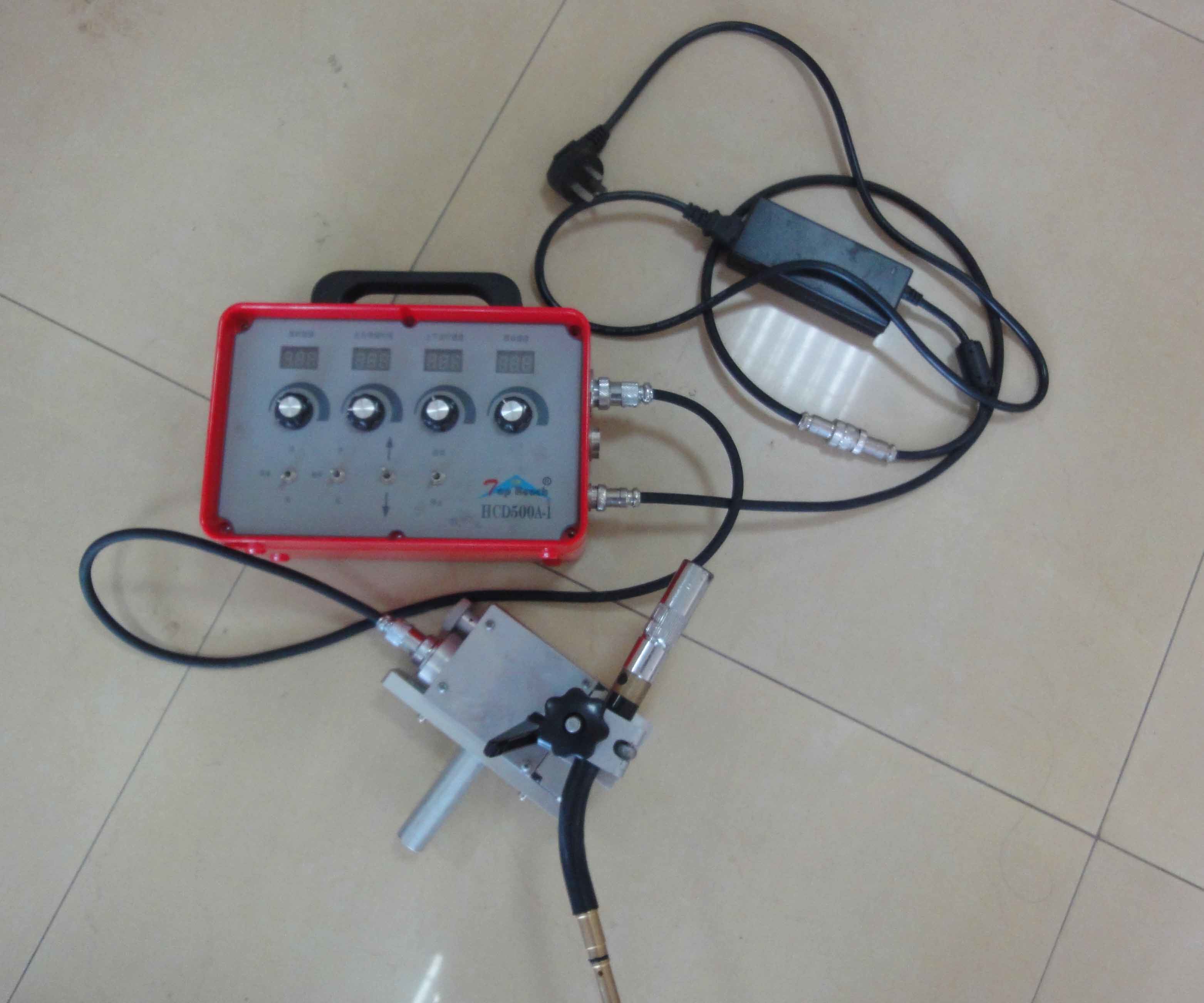 现货新款红色氩弧焊机自动焊接左中右停留可调角度摆动器品质保证