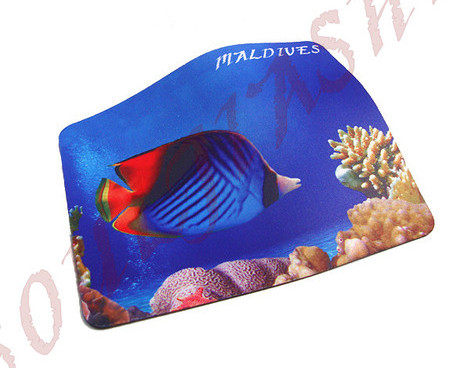 热卖 马尔代夫纪念品创意礼品风景鼠标垫 地中海风格特价买一送一