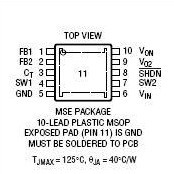 原装  LT1947EMSE LTBQW LT1947EMS LTUE LT1947现