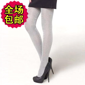 【特价】日韩版风格性感个性/蛇纹皮打底连裤丝袜/蛇纹打底裤子