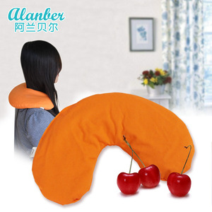 樱桃核热敷枕头U型宝宝婴儿童肠胀气绞痛神器防胀气二月闹暖肚子