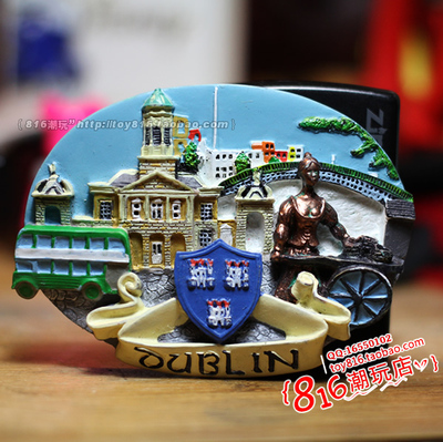 爱尔兰都柏林Dublin冰箱贴