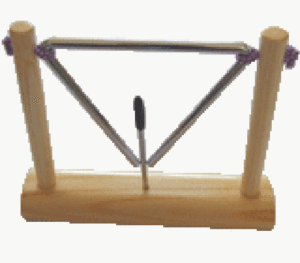 奥尔夫乐器  带架三角铃