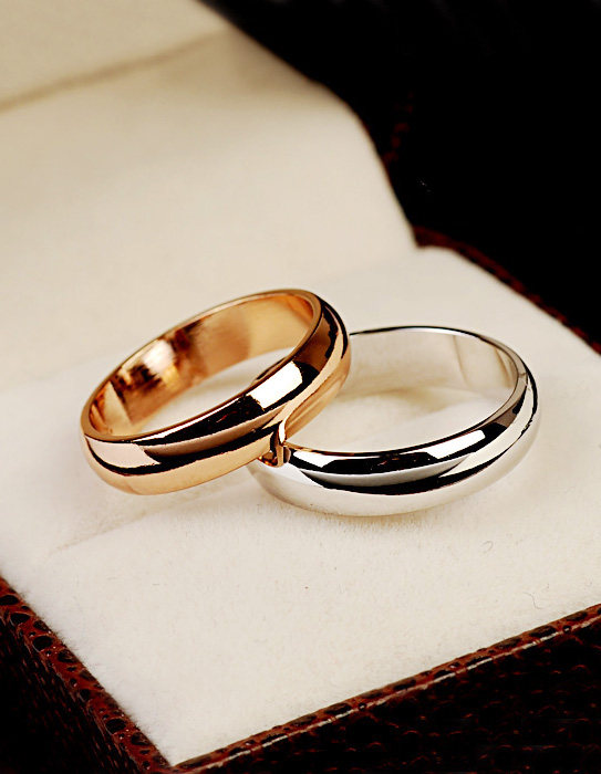 简单光面戒指尾戒情侣对戒女指关节小指简约百搭少女学生大码男士