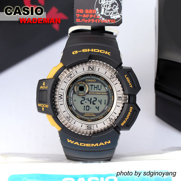 CASIO卡西欧G-SHOCK WADEMAN DW-9800J-1B(初代罗盘G)全新结束