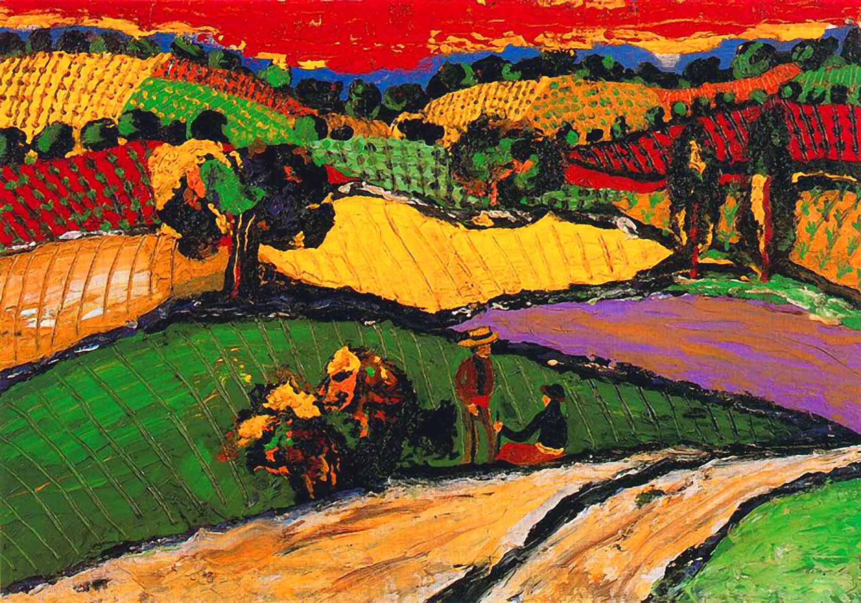 179素材贴挂画装饰画墙画挂画壁画875聊天的人 jpg 副本海报印制