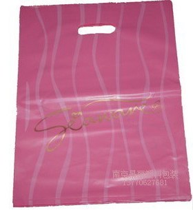 25*35cm*10丝粉红色礼品袋/塑料袋/卡通袋/包装袋/服装袋50只/包