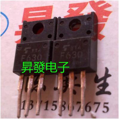 〖昇發电子〗拆机场效应管 FQPF630 IRFS630A IRF630MFP CS630F