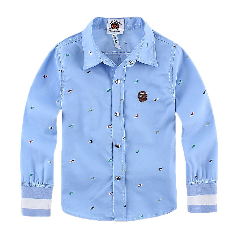 Chemise garcon à manche longue - Ref 2078808 Image 1