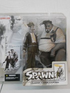 【孩仕宝】玩具模型 麦克法兰 再生侠 Spawn 25代 侦探 套装人偶