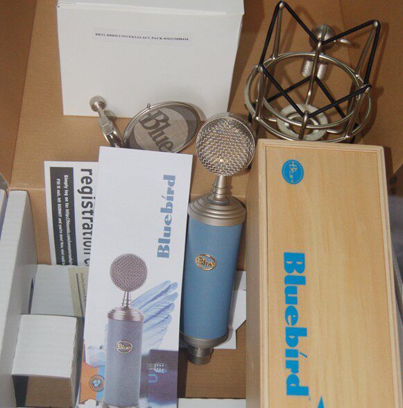 美国 Blue bird BlueBird(蓝鸟)电容话筒 电容麦