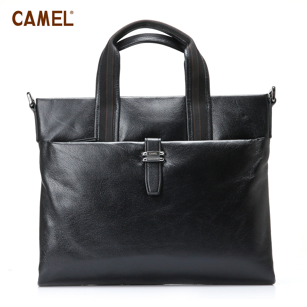 【非卖品】camel骆驼 头层水牛皮 男包 手提包 公文包 正品