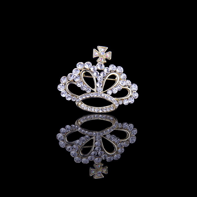 Broche en Alliage argent plaqué or - Ref 1179216 Image 1