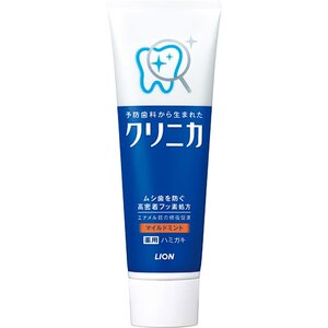 100%日本原装进口CLINICA狮子酵素温和薄荷防蛀美白去垢牙膏130g