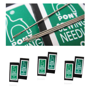 原装印度进口PONY马牌刺绣针 手缝针绣花针缝衣针DIY 25枚/包