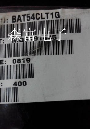 【森富电子】BAT54CLT1G 全新原装现货库存 直拍 当天发货 - 封面