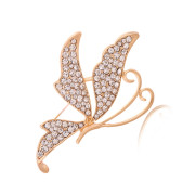 Love mail jewelry brooch fine jewelry Super Flash Korean fashion brooch rhinestone Butterfly brooch pin