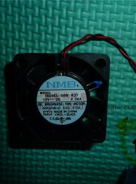 原装NMB美蓓亚 4CM散热风扇1606KL-04W-B37 4015 12V 0.09A