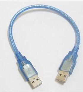 30公分0.5米1米 USB公对公移动硬盘对接拷贝线 数据线 超短连接线