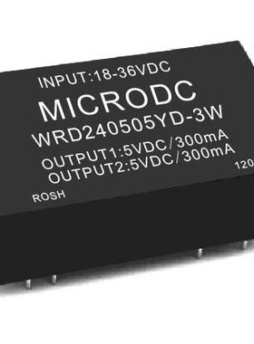 WRD240505YD-3W 电源模块 dc-dc电源模块
