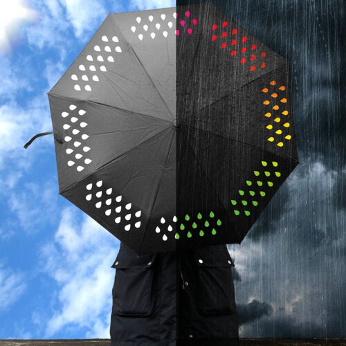 SUCKUK英国渐变色雨滴礼品伞