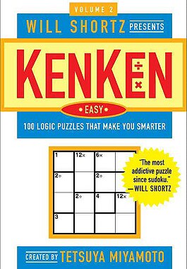 【预售】Will Shortz Presents Kenken Easy, Volume 2: 100